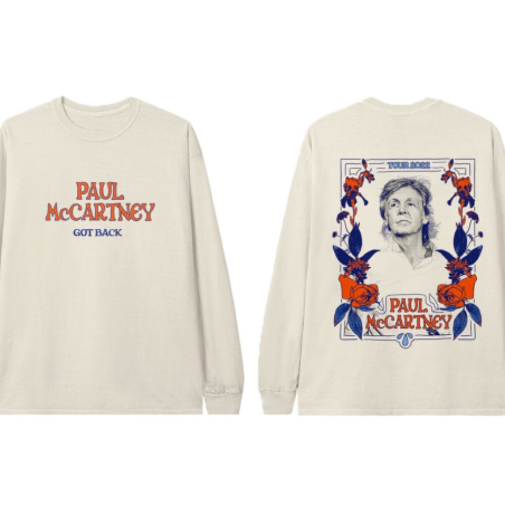 Paul McCartney Got Back Tour Longsleeve T Shirt - L